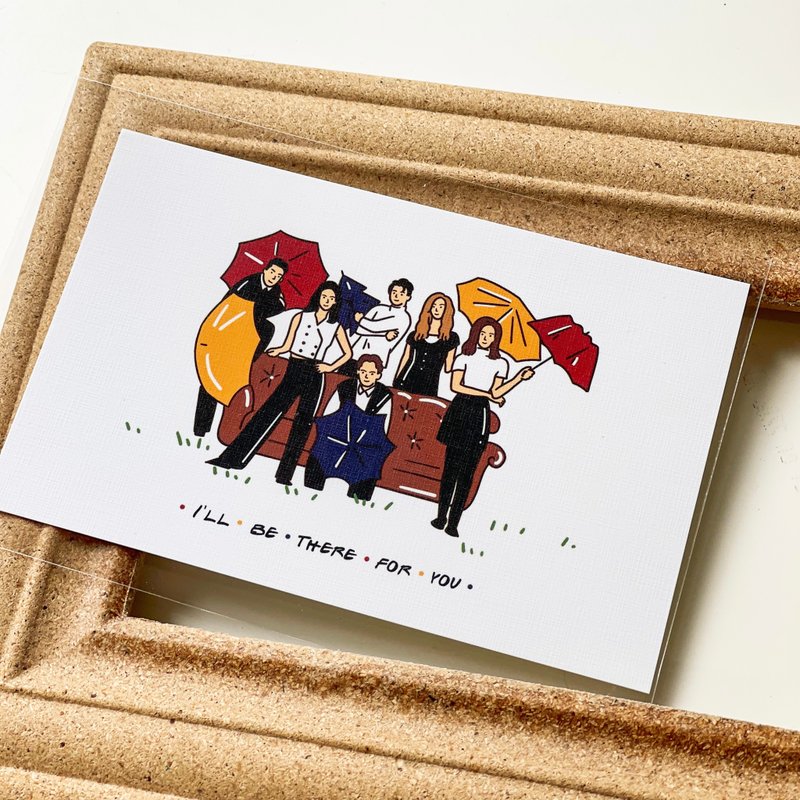 Friends Postcard | I'll be there for you - การ์ด/โปสการ์ด - กระดาษ 