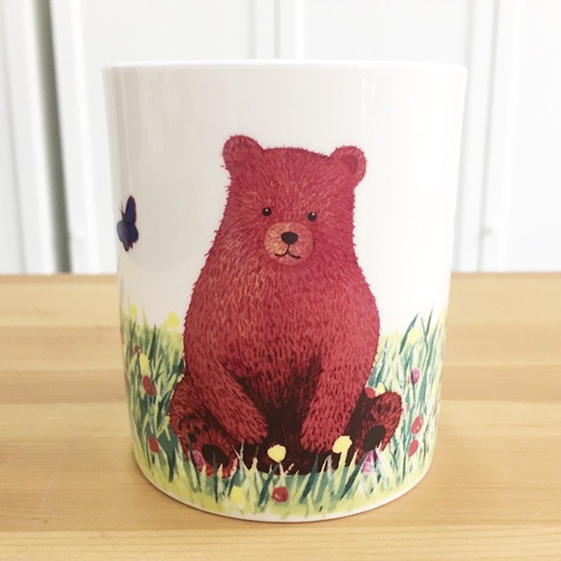 Buy 2 get 1 free bone china mug – Little Bear’s Spring - แก้วมัค/แก้วกาแฟ - เครื่องลายคราม ขาว