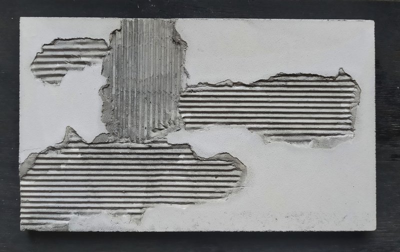 水泥底盤 — 枯山水 - 擺飾/家飾品 - 水泥 灰色