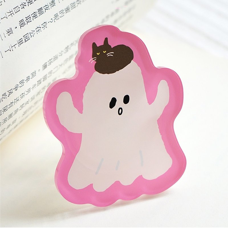 Mobile Phone Grip - Ghost - Phone Accessories - Acrylic 