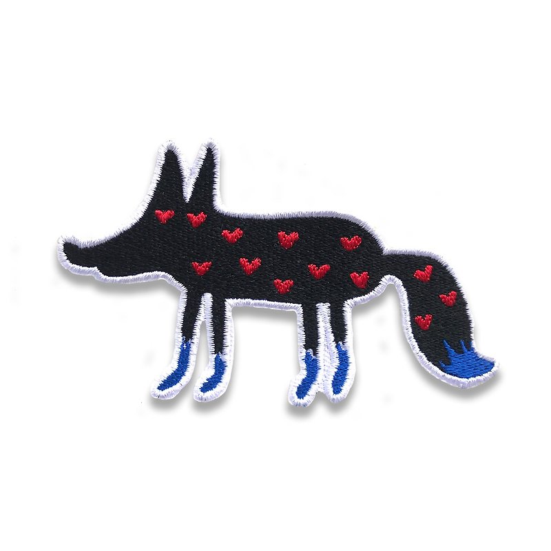 Amour BLACK FOX Patch - Badges & Pins - Thread Black