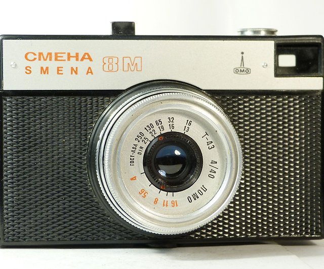 Smena-8m ソ連スケール フォーカス フィルム カメラ レンズ