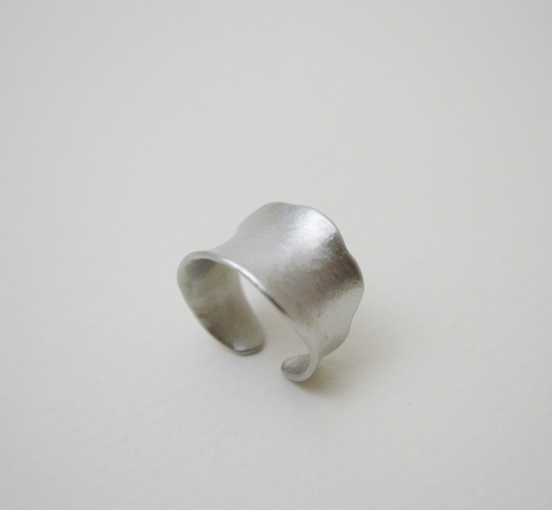 Tin Works - Autumn is coming‧Forging‧Cloud‧Tin Ring #6 - General Rings - Other Metals Silver