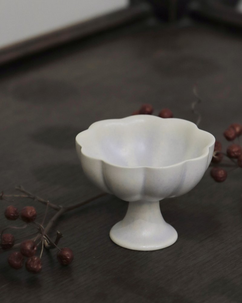 Kürbis 小杯 - 茶壺/茶杯/茶具 - 陶 白色