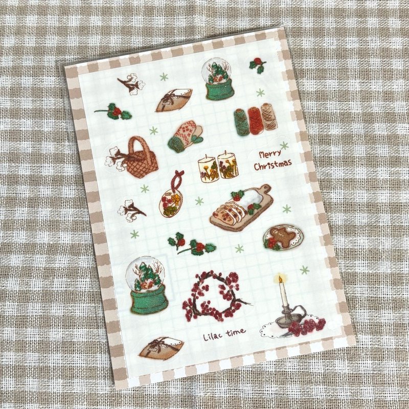 Half-cut Stickers: Masking Tape Material: Stollen - 貼紙 - 紙 