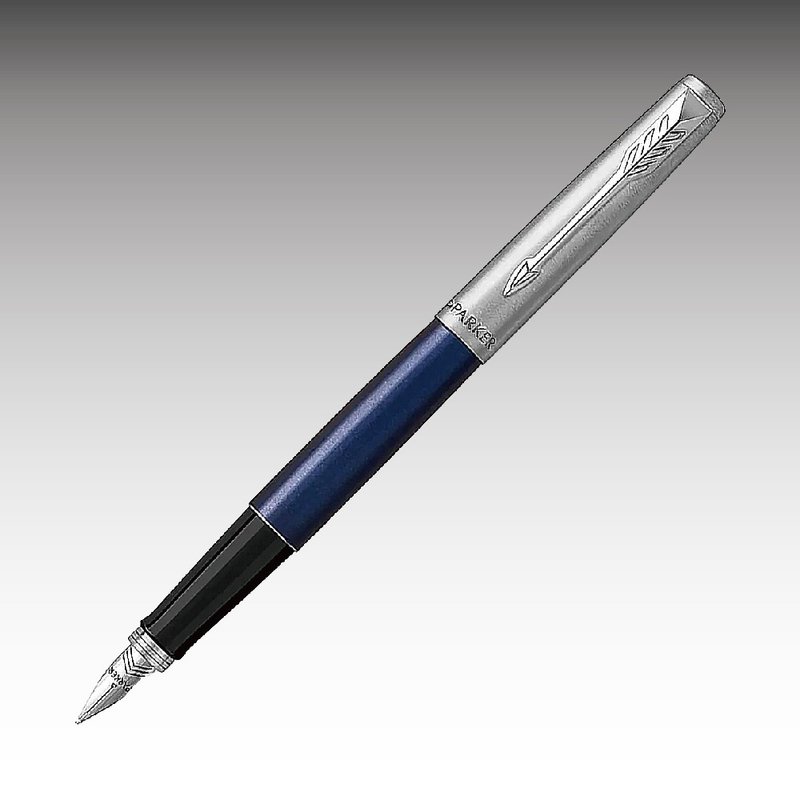 Parker 派克Jotter原創系列(鋁桿)藍鋼筆免費刻字 - 鋼筆 - 其他金屬 藍色