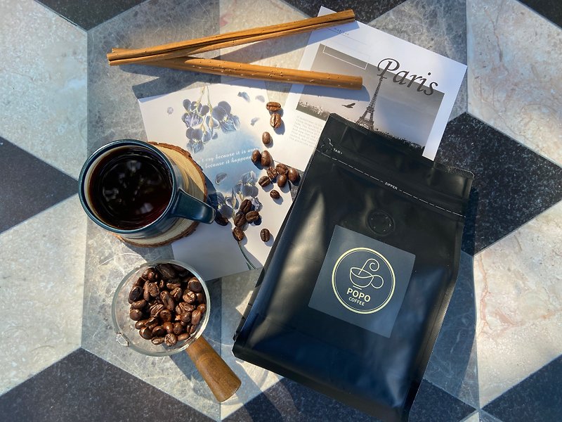 【Viviet Namgo】【POPO Coffee Bubble Coffee】 / Coffee Beans / Medium Dark Roast - กาแฟ - อาหารสด 