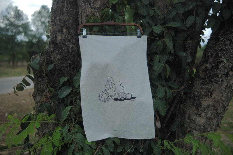 Cotton Poster | cherish this moment - 日曆/月曆/年曆 - 棉．麻 白色