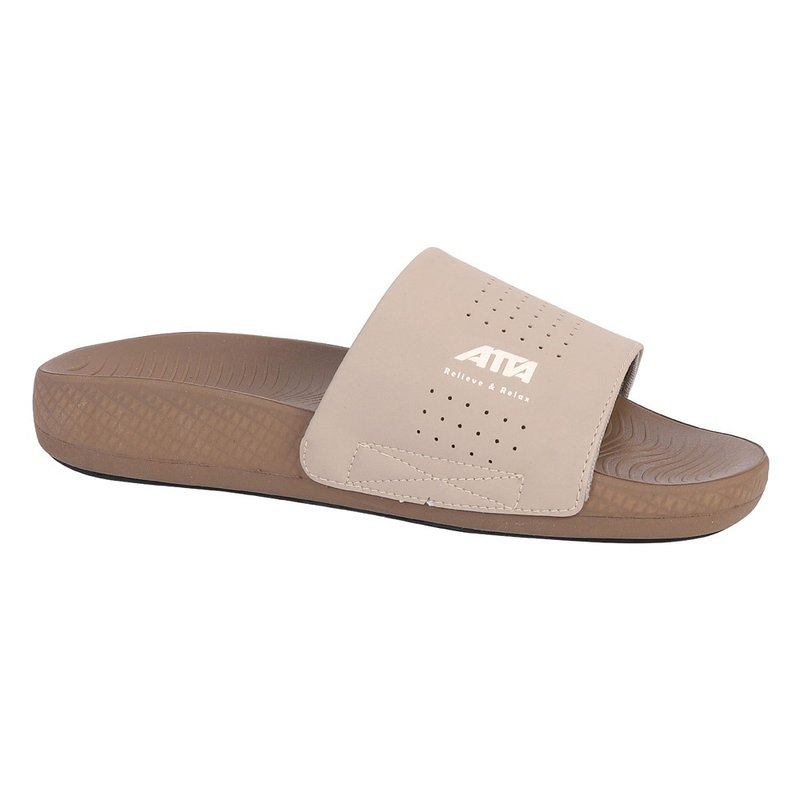 【ATTA】Thick sole arch simple breathable arch support slippers-Zhixingsha - รองเท้าแตะ - วัสดุอื่นๆ 