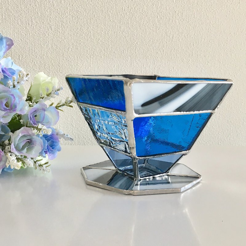 デイドリーム  ディアマン ロイヤルブルー ガラス Bay View - 擺飾/家飾品 - 玻璃 藍色