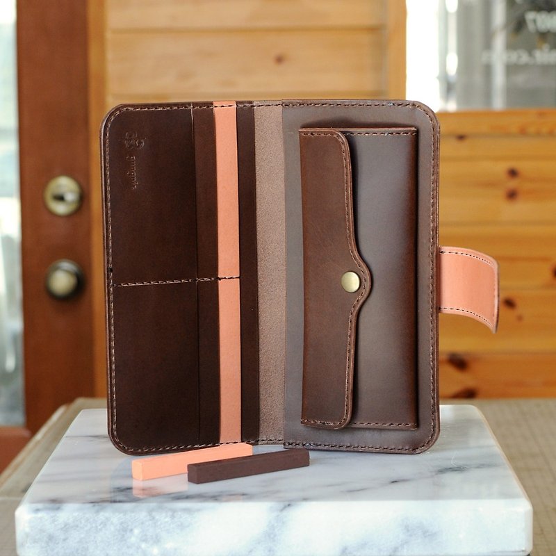 Simple wallet B No.12 Buttero - Wallets - Genuine Leather Multicolor