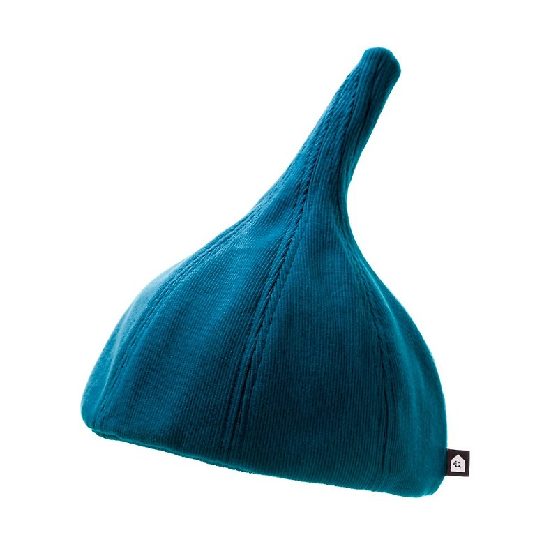 小精靈帽／藍色 - 帽子 - 棉．麻 藍色