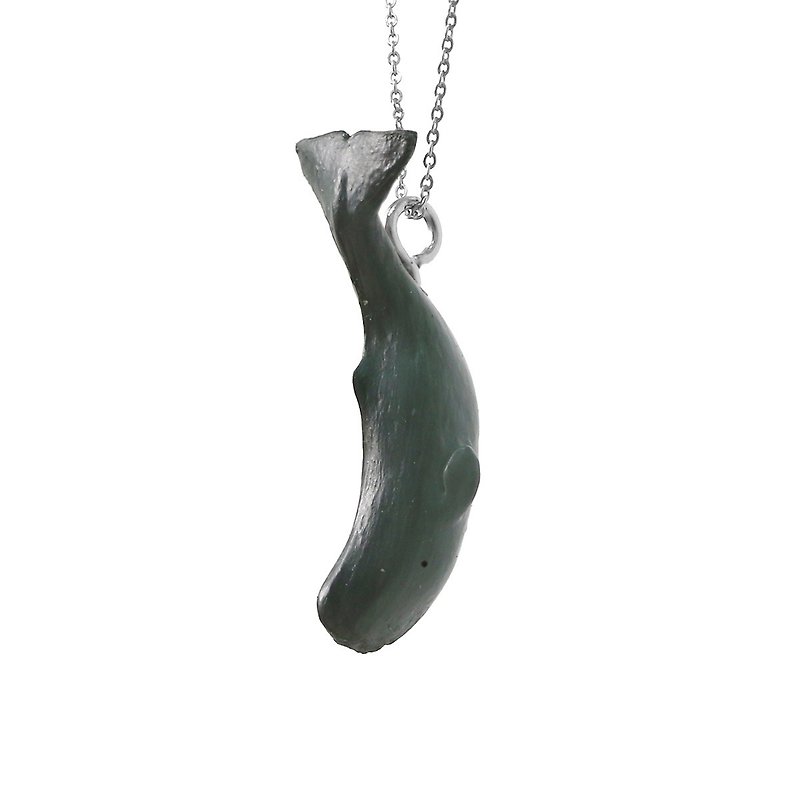 TANIMA DIVERS Necklace / Sperm Whale - Necklaces - Other Materials Black