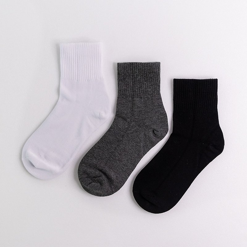 [WARX Antibacterial and Deodorant Socks] Thin Socks | Classic Plain Socks (Total 3 Colors) - ถุงเท้า - ผ้าฝ้าย/ผ้าลินิน 