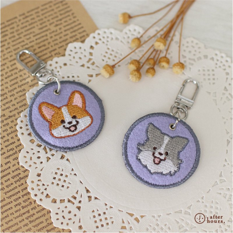 客製化電繡寵物名牌 /刺繡寵物名牌 - 【約克夏/約瑟爹利】 - 客製化寵物商品 - 其他材質 
