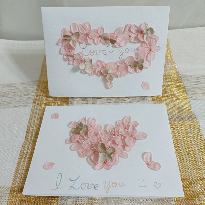 情人節禮物花束生日告白卡片|結婚捧花永生乾燥花畢業謝師禮物情 - 卡片/明信片 - 植物．花 多色