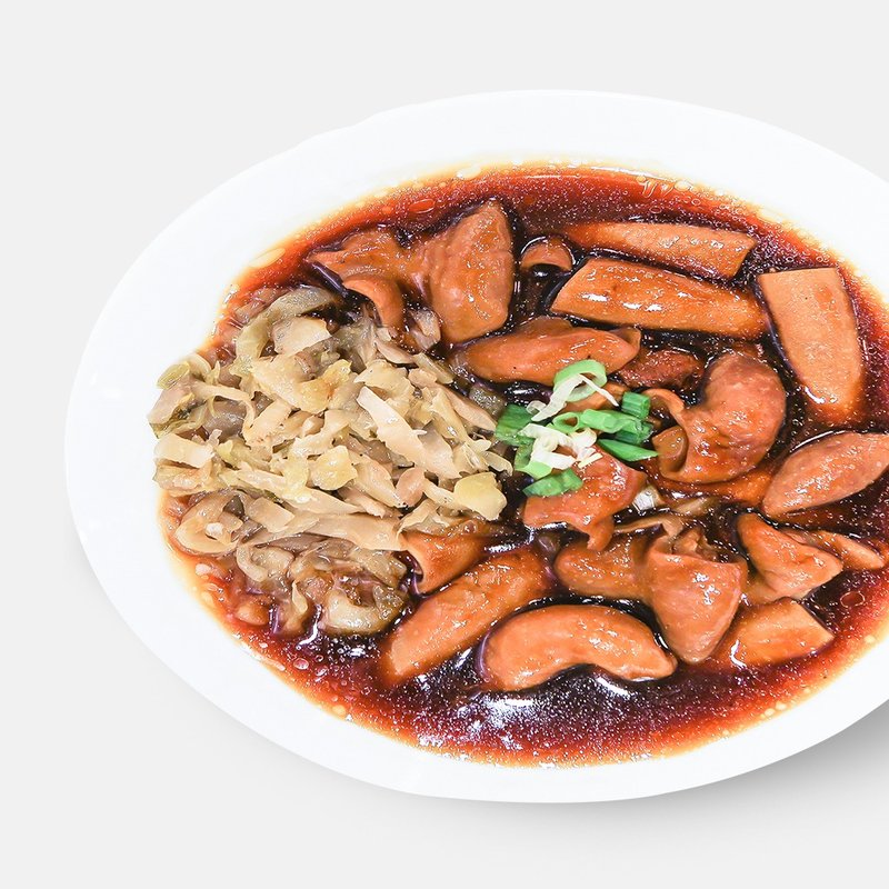 <經典澆頭> 老滷腸腸 - 料理包/調理包 - 新鮮食材 咖啡色