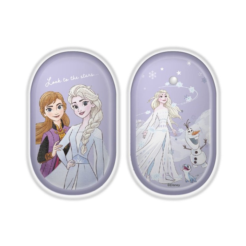 Disney-Disney-Handwarmer with powerbank-Frozen Elsa - ที่ชาร์จ - พลาสติก สีม่วง