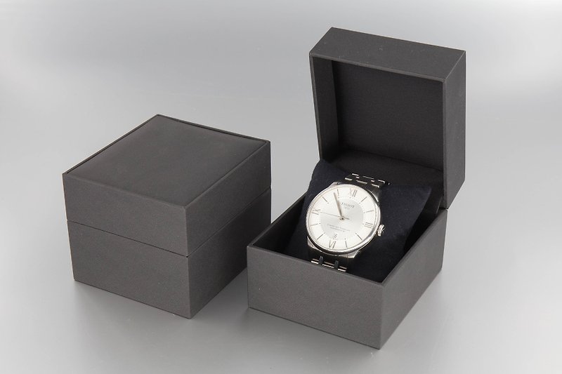 Watch box, artificial paper leather watch storage box, imported from Japan - กล่องเก็บของ - กระดาษ 