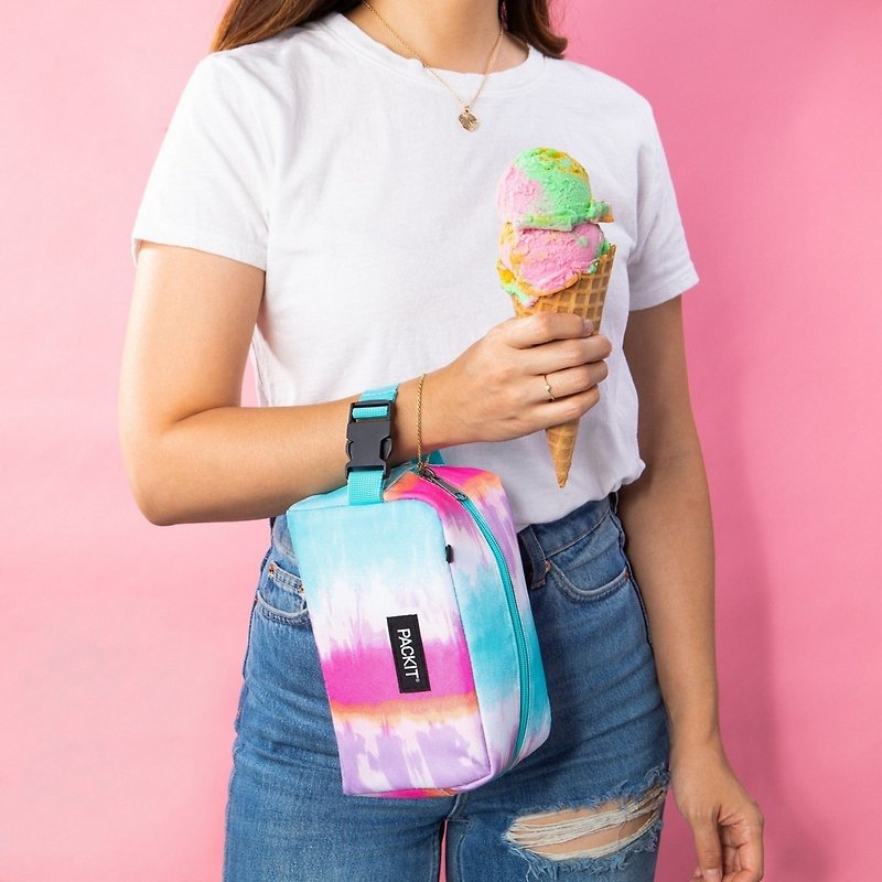 US【PACKiT】Ice Cool 1L Freezer Bag (Tropical Island) - Diaper Bags - Other Materials Multicolor