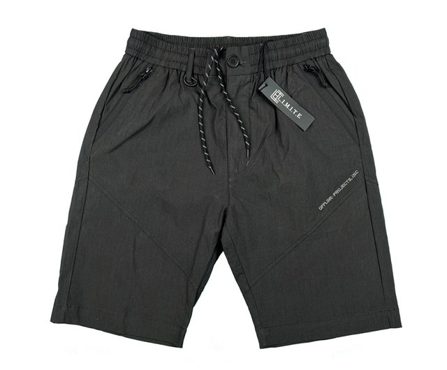 ブリーフィング ショートパンツ ジッパーポケット付きブラック