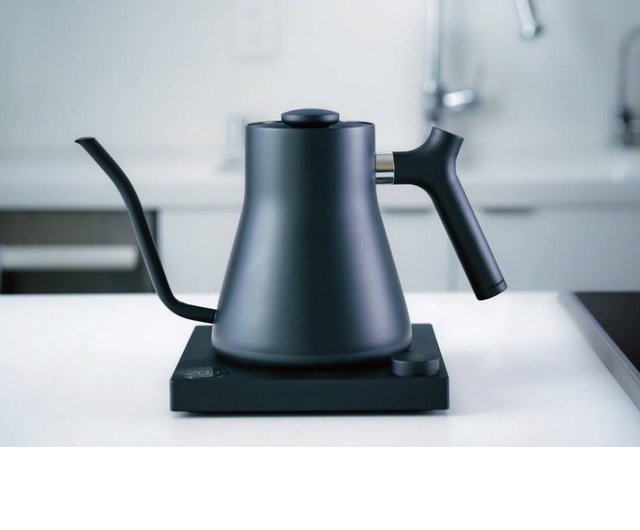 Pour Over Coffee Kettle with Thermometer for Exact Temperature(silver) -  Shop A-IDIO Coffee Pots & Accessories - Pinkoi