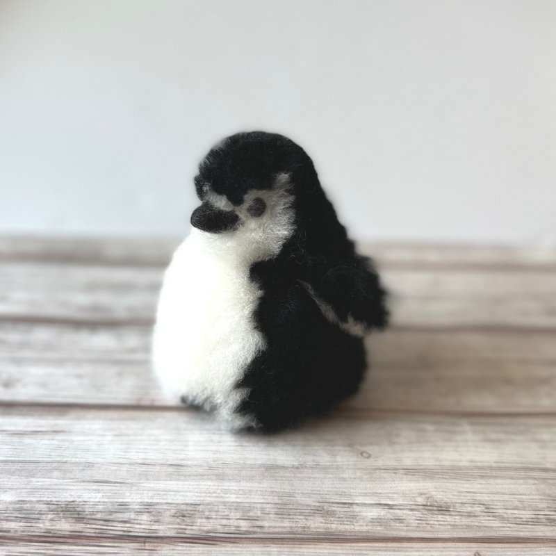 Fluffy Penguin - Stuffed Dolls & Figurines - Eco-Friendly Materials Multicolor