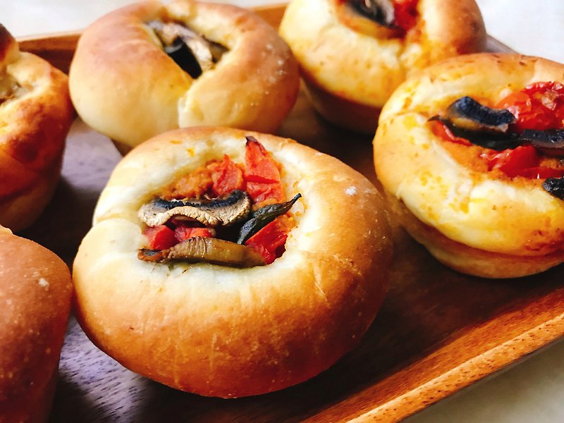 Provence small meal bag - ขนมปัง - อาหารสด สีแดง