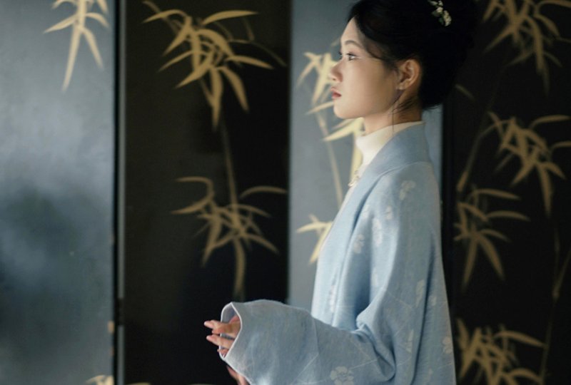 【冰裂梅】新中式復古 羊毛針織衫 漢元素外套 - 女上衣/長袖上衣 - 其他材質 多色