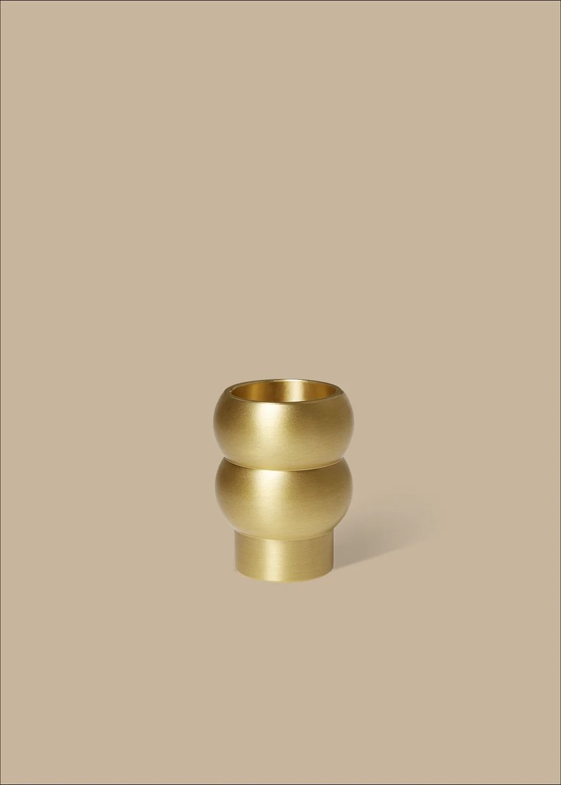 FIG.2 Bronze candlestick - ของวางตกแต่ง - ทองแดงทองเหลือง สีทอง