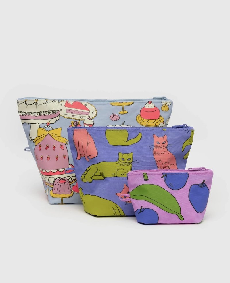 BAGGU - Travel Storage Bag - Still Life Combination - Toiletry Bags & Pouches - Waterproof Material 