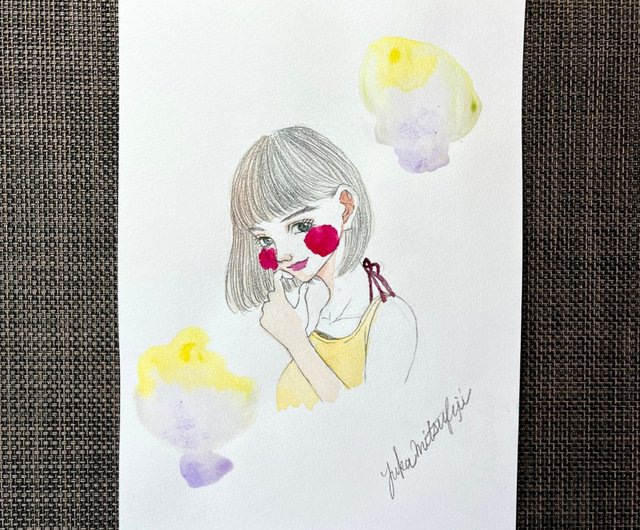 手描きイラスト オリジナル 07 手描きイラスト オリジナル