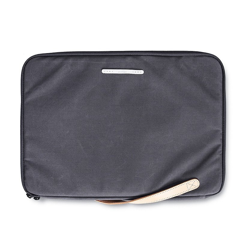 RAWROW-Dadi series -15 吋 dual-use computer bag (hand / hand) - carbon black - RCL102CH - Laptop Bags - Cotton & Hemp Gray