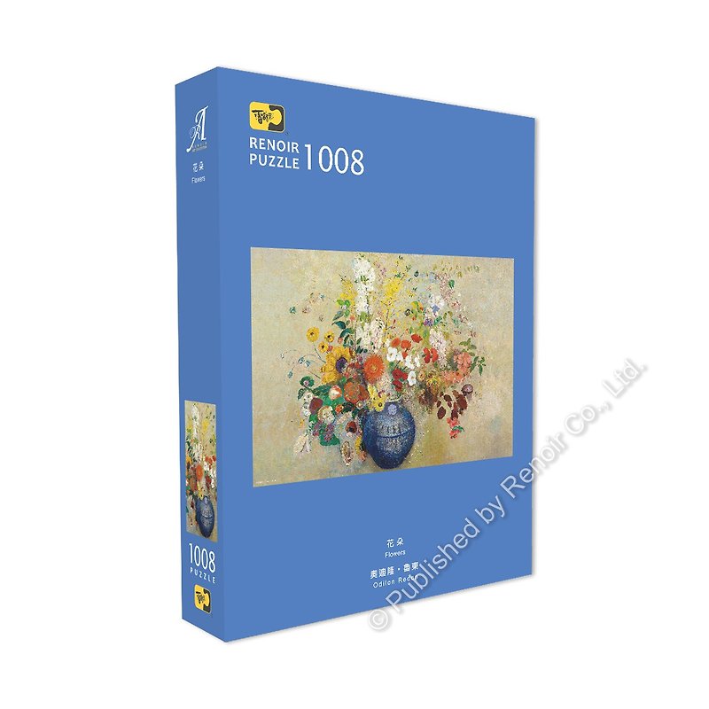 Renoir Jigsaw Puzzle Cultural Workshop/Flowers/1008 pieces/Odilon Ludong - Puzzles - Paper 