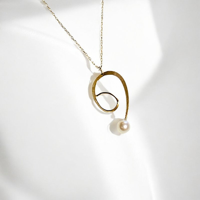 18K 日本Akoya珍珠墜鍊 Akoya Pearl Necklace - 項鍊 - 珍珠 