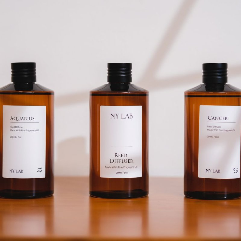 【NY LAB 紐約實驗室】紐約天然植粹精油香氛室內擴香 250ml - 香氛/精油/擴香 - 其他材質 咖啡色