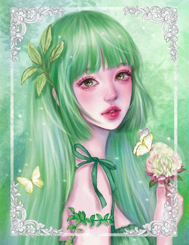 yuriel sticker - 貼紙 - 紙 多色