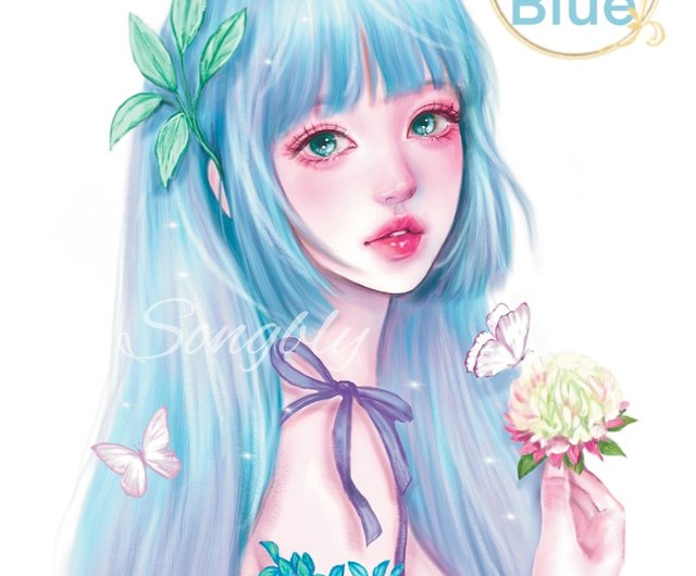 韓国作家 songblyさん 女の子ステッカー 大量まとめ売り（紙もの） m40541285451_1.jpg?1742626978