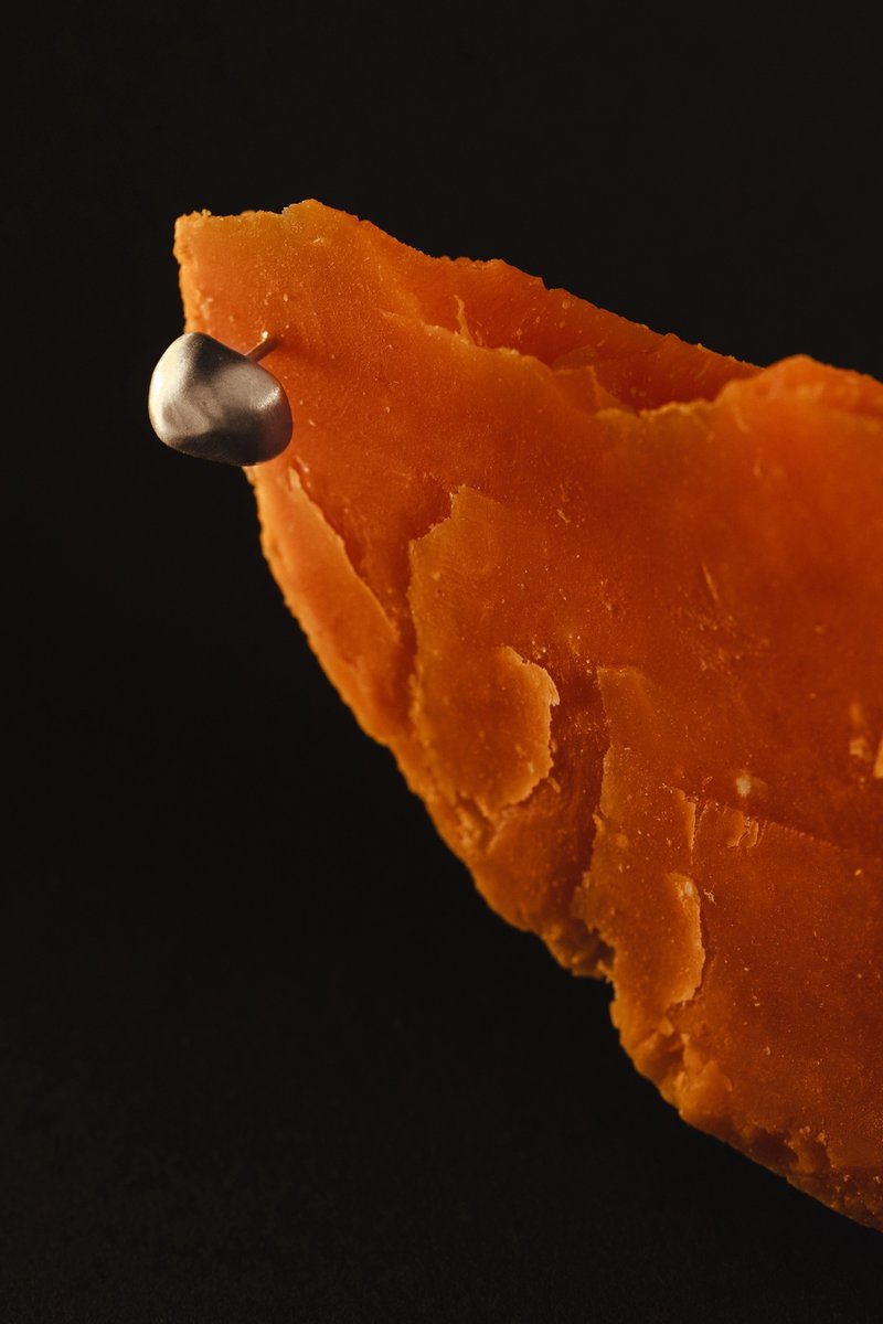 COBBLE earrings - ピアス・イヤリング - スターリングシルバー 