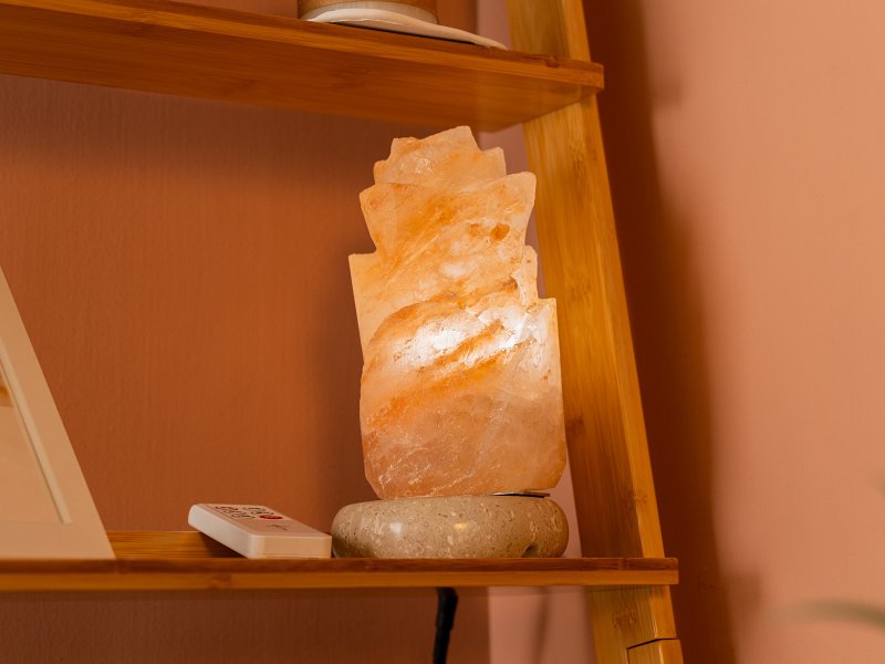 Outstanding - Bedside Lamp | Himalayan Natural Salt Body | Safety Certification | Preferred Gift - Lighting - Other Materials Orange