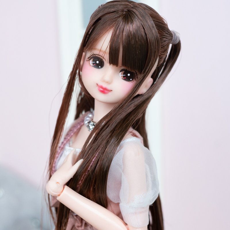 キャッスル製 リカちゃん メイクカスタム *Kristiina* - 公仔/玩偶 - 橡膠 