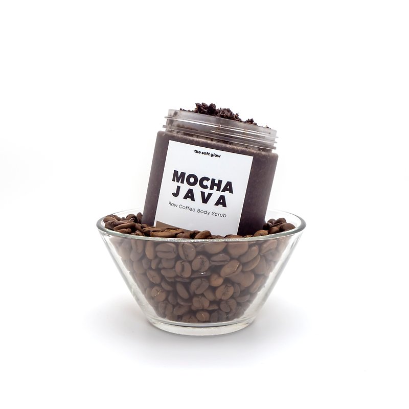 MOCHA JAVA Raw Coffee Body Scrub - ผลิตภัณฑ์บำรุงผิว/น้ำมันนวดผิวกาย - วัสดุอื่นๆ 