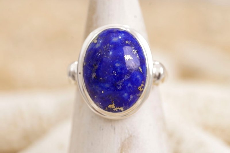 Silver ring of lapis lazuli - General Rings - Stone Blue