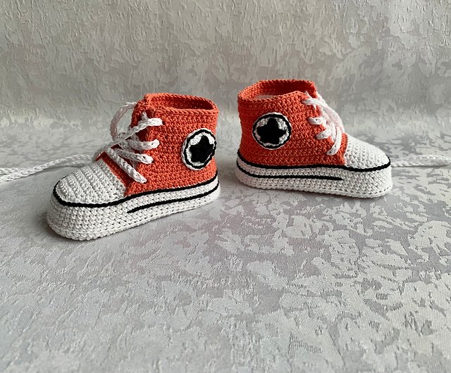 HowletDi Cute Shop Baby Baby Reveal Look - Baby Baby Converse Booties Family Party - Pinkoi Shoes Newborn Shoes Gift