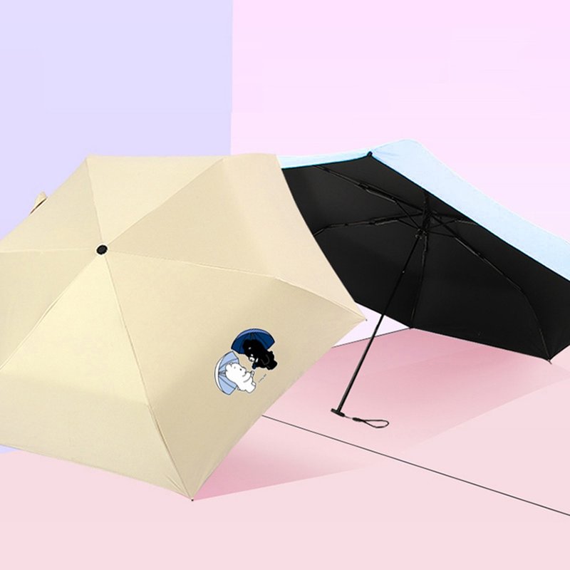 Ultra-light mini sunshade umbrella | Shiny bear - Umbrellas & Rain Gear - Waterproof Material 