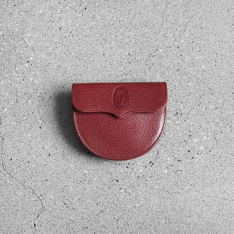 Cartier Vintage Wallet - Coin Purses - Genuine Leather Red