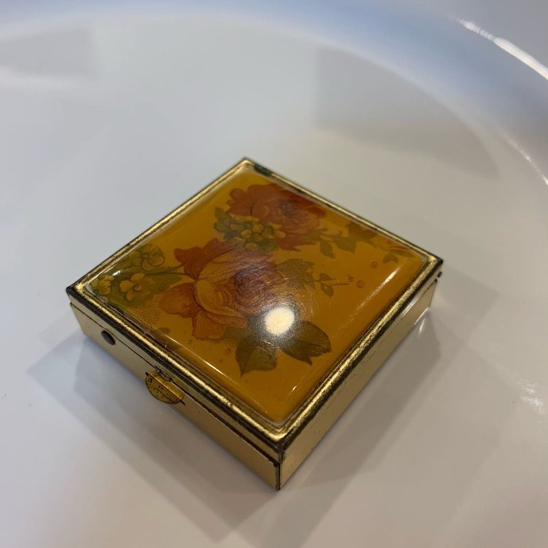 Vintage 花朵飾品盒 - 其他 - 其他金屬 