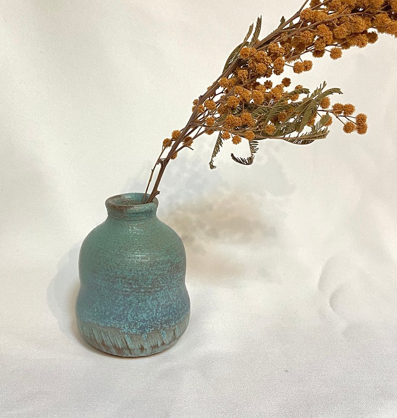 豐 曲線小花器 - 花瓶/花器 - 陶 