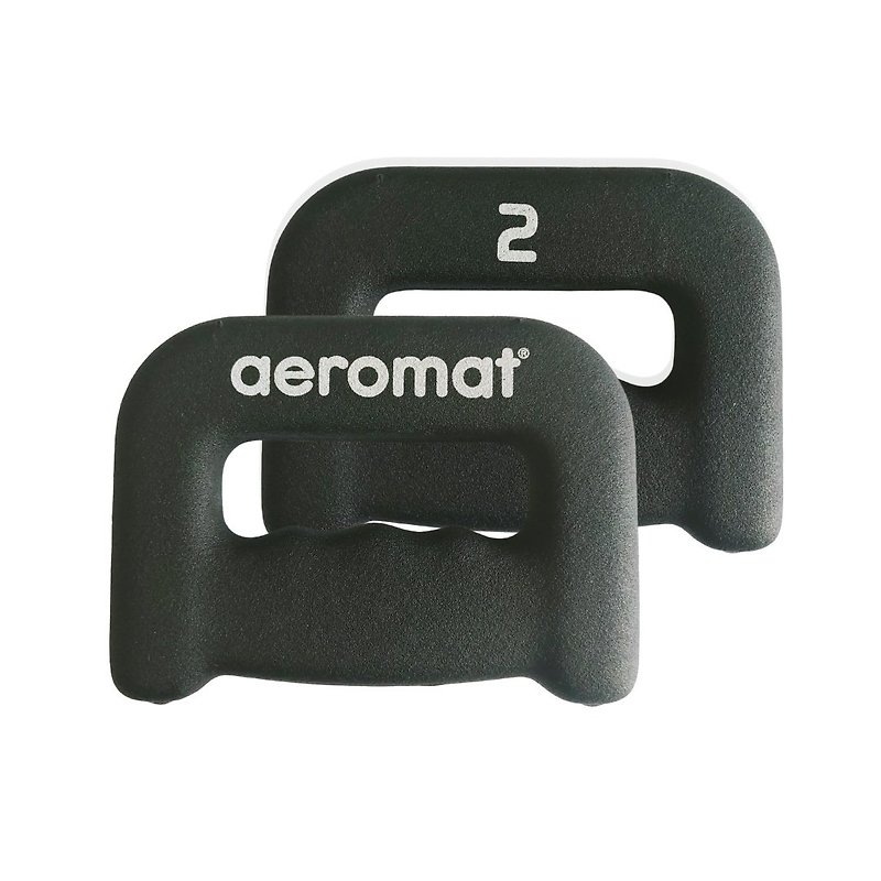 美國 Aeromat D型啞鈴 2磅 - 運動/健身器材 - 其他金屬 黑色