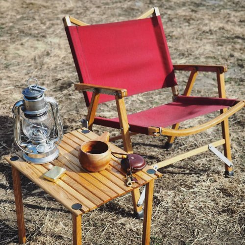 Kermit white oak/walnut Kermit table - Shop gann2023 Camping Gear & Picnic  Sets - Pinkoi